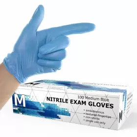 850014724894 DRE HEALTH Powder Disposable Nitrile Gloves Pack