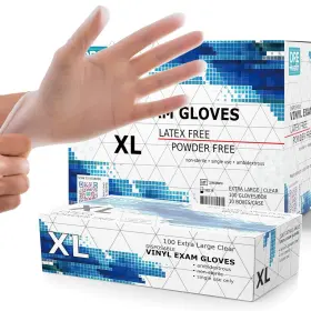 DRECCVGXB01-XL-CS DRE HEALTH Powder Disposable Gloves Pack