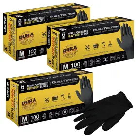 840234501764 DURA-GOLD Nitrile Disposable Gloves Mil Latex