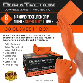 840234512098 DURA-GOLD Duratection Mil Diamond Nitrile Dispos #2