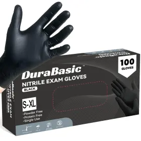 850054473288 DURABASIC Nitrile Gloves Mil Powder Latex