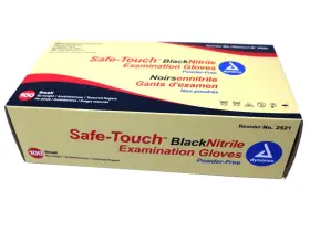 2521 DYNAREX Safe Touch Nitrile Exam Gloves Pack #2