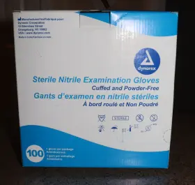 616784652320 DYNAREX Sterile Nitrile Gloves #3