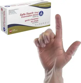 ROYPFV206L-X100 DYNAREX Safe Touch Disposable Exam Gloves