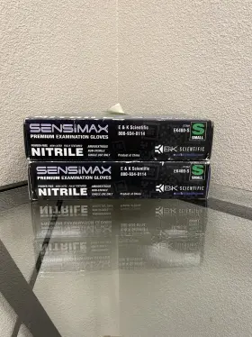 EK400-S E-K SCIENTIFIC Nitrile Exam Gloves