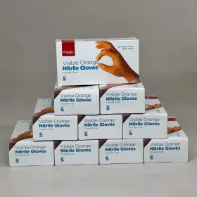 1030212 EAGLE Gloves Visible Nitrile Szs