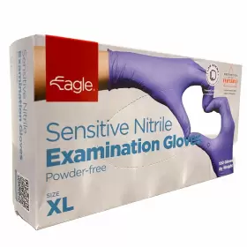 421024252830 EAGLE Sensitive Nitrile Gloves Latex Disposable