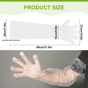 ECM4942351 ECMLN Disposable Gloves Veterinary Insemination #3