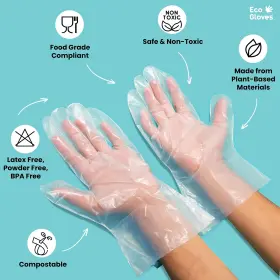 426847284732 ECO GLOVES Plant Based Compostable Disposable #2