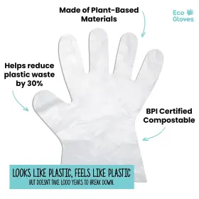 426847284732 ECO GLOVES Plant Based Compostable Disposable #3