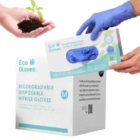 GL-BNG-3M-BV ECO GLOVES Biodegradable Violet Nitrile Mil