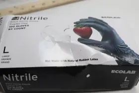 125015652NCEA ECOLAB Nitrile Disposable Gloves #3