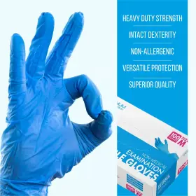 908022226144 EESHUM Nitrile Gloves Disposable Latex Disposa #2