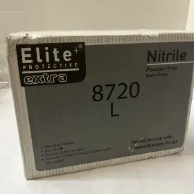8720 ELITE Nitrile Powder Exam Gloves Box #2