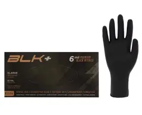9771 ELITE PRODUCTS Nitrile Gloves Mil Latex Powder