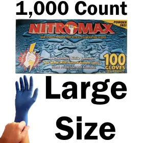 2088 EMERALD Powder Nitrile Gloves Mil Food Disposa