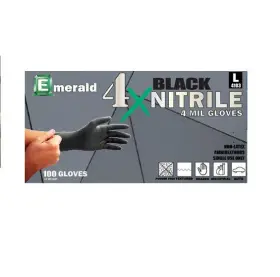 4103 EMERALD Mil Nitrile Powder Glove