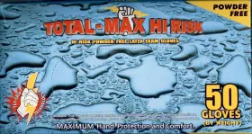 4600 EMERALD Total Risk Powder Latex Gloves Mil