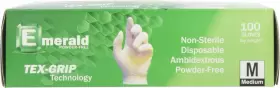 5992-B EMERALD Powder Latex Medical Gloves Box #2