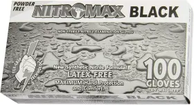 604539001417 EMERALD Nitrile Exam Gloves Powder Latex Medical
