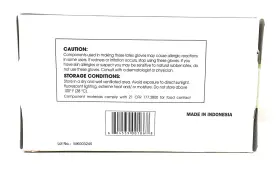 604539001868 EMERALD Digi Gloves Powder Disposable Latex #2