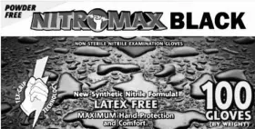 753927633270 EMERALD Nitrile Exam Glove #2