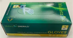 85-5802 EMERALD Nitrile Gloves Latex