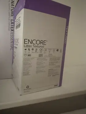 7823PF ENCORE Latex Surgical Gloves #2