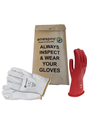 B01GA30OK6 ENESPRO Insulated Electrical Gloves Ac Protectors