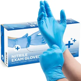 736963130170 EPECNIC Mil Nitrile Gloves Disposable Latex Exam