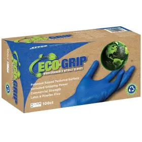 029458220433 EPPCO Ecogrip Latex Disposable Nitrile Gloves