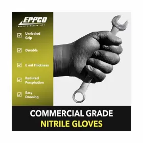 029458950064 EPPCO Liongrip Nitrile Gloves Disposable Powder #3