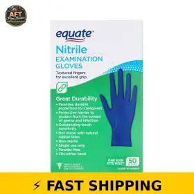 681131436366 EQUATE Nitrile Exam Gloves