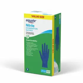 WAL4245V1 EQUATE Nitrile Exam Gloves #3