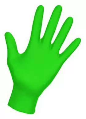 66553 EUNICOLE LLC Derma Vue Powder Exam Mil Nitrile Gloves #2