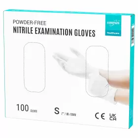 260739941142 EUROPAPA Nitrile Exam Gloves Whites Pack