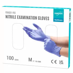 260739941180 EUROPAPA Nitrile Examination Gloves Purples Pack