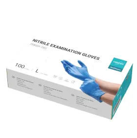 260739942347 EUROPAPA Nitrile Examination Gloves Ocean Pack #3