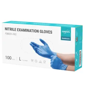 260739942347 EUROPAPA Nitrile Examination Gloves Ocean Pack