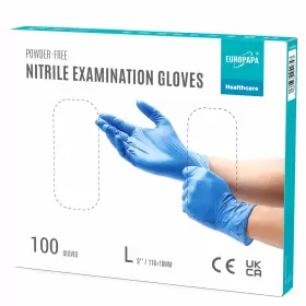 260739942354 EUROPAPA Nitrile Examination Gloves Ocean Pack
