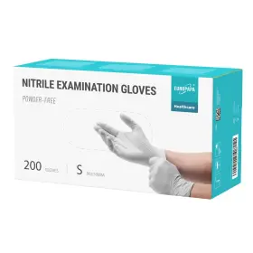 260739942767 EUROPAPA Nitrile Examination Gloves Whites Pack