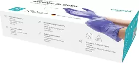 696594679410 EUROPAPA Nitrile Examination Gloves Pack #3