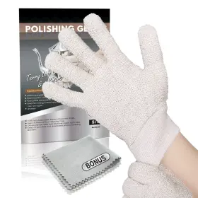 810089794536 EVRIDWEAR Polishing Polish Cleaning Glove Mitt