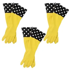 714415011598 EVRIHOLDER Glam Latex Dishwashing Gloves Kitchen