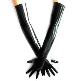 EX-LG-001 EXLATEX Latex Rubber Gloves Club Outfits