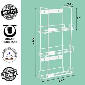FAF300305 FAF Wall Mount Glove Tissue Dispenser Wire Rack #3