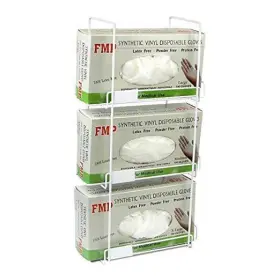 FAF300305 FAF Wall Mount Glove Tissue Dispenser Wire Rack