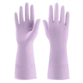 HB-1Z FCTTD Dishwashing Rubber Gloves Kitchen Dish Cleaning