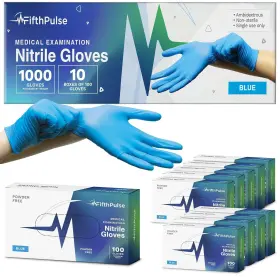 100628 FIFTHPULSE Medical Exam Nitrile Gloves Mil