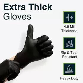 313101249224 FIFTHPULSE Disposable Nitrile Gloves Mil Powde #2